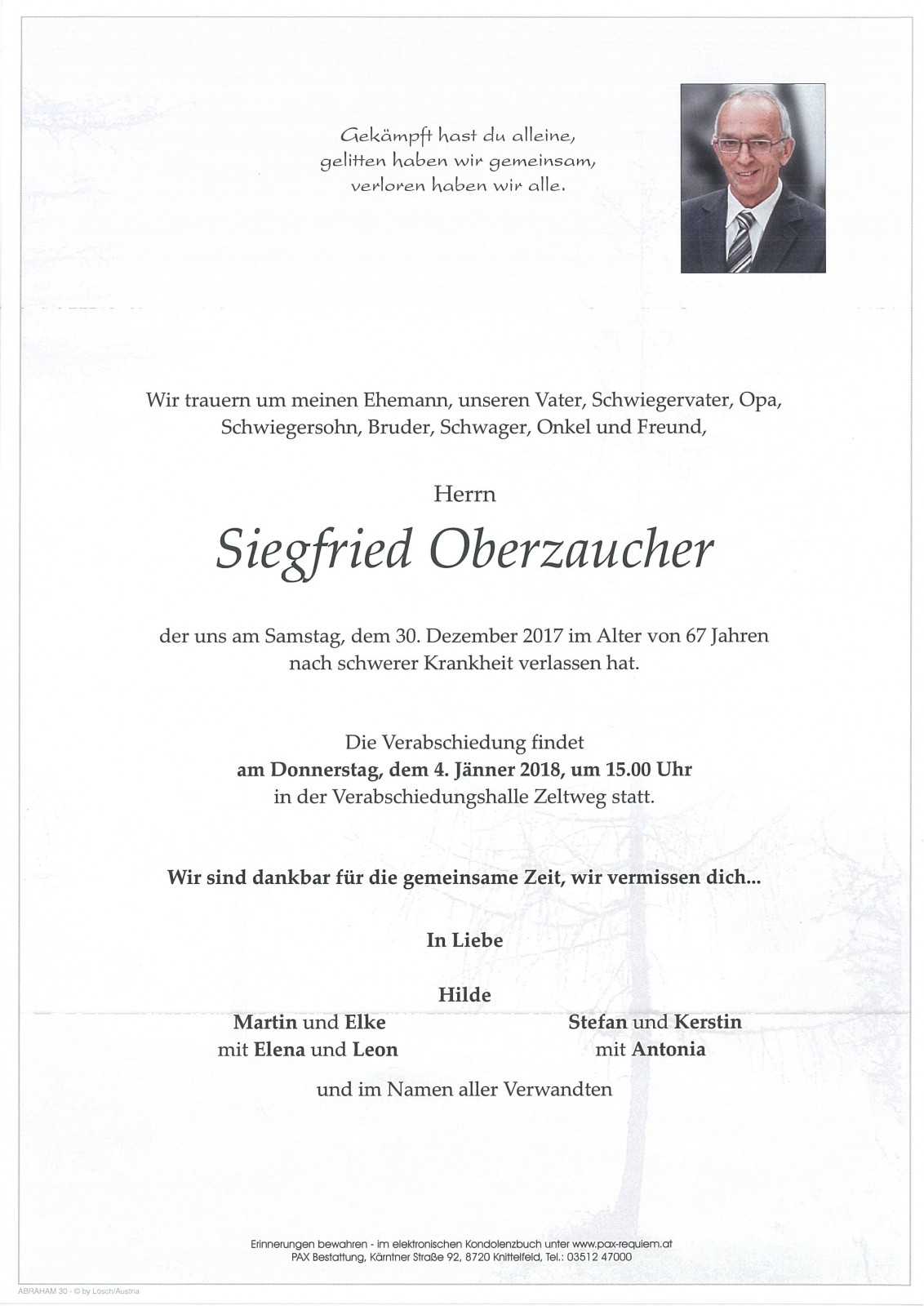 Parte Siegfried Oberzaucher