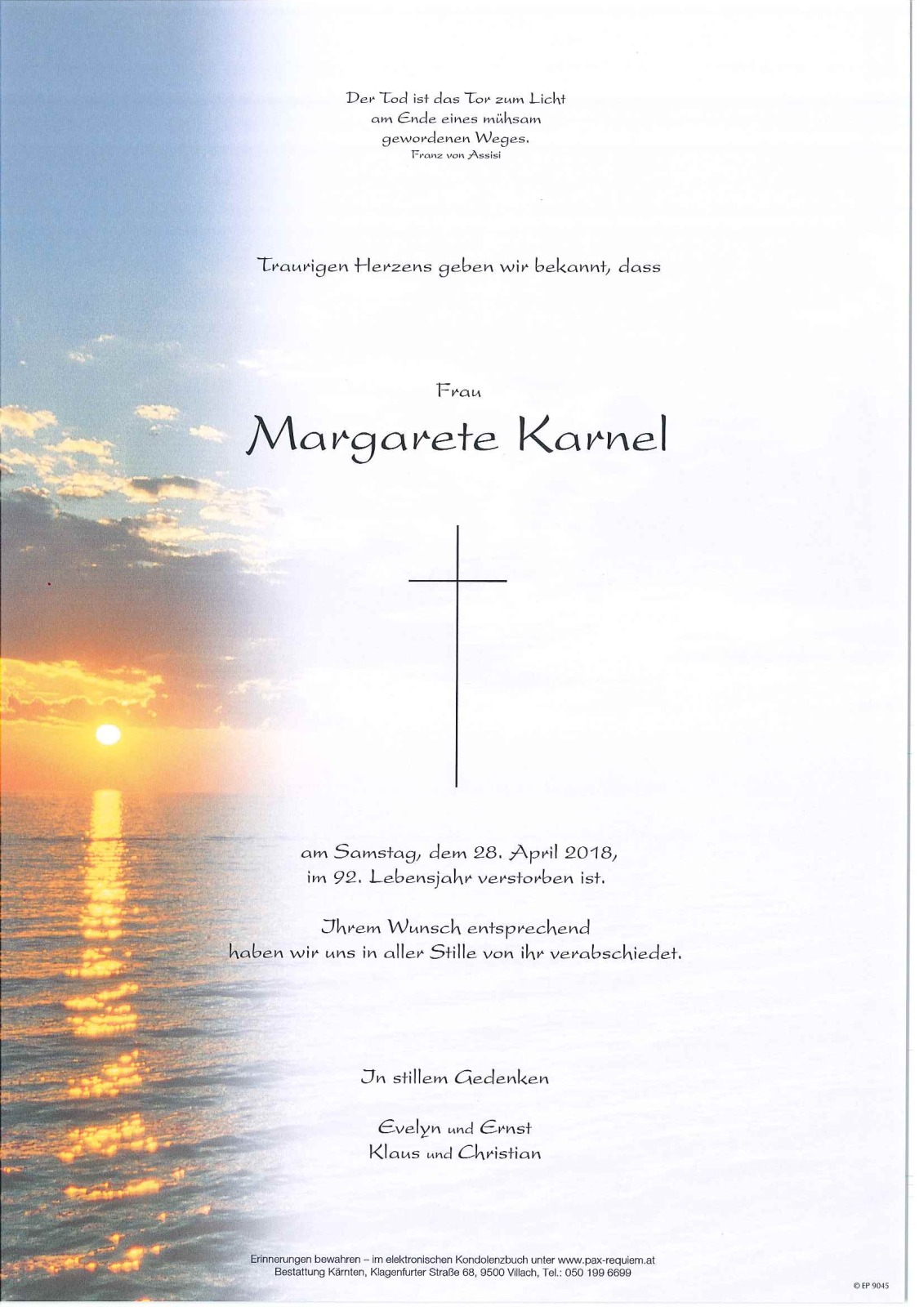 Parte Margarete Karnel