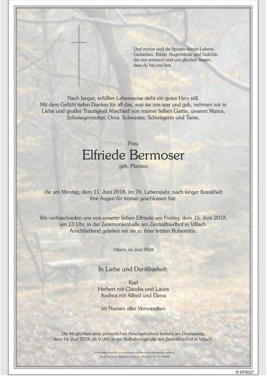 Parte Elfriede Bermoser