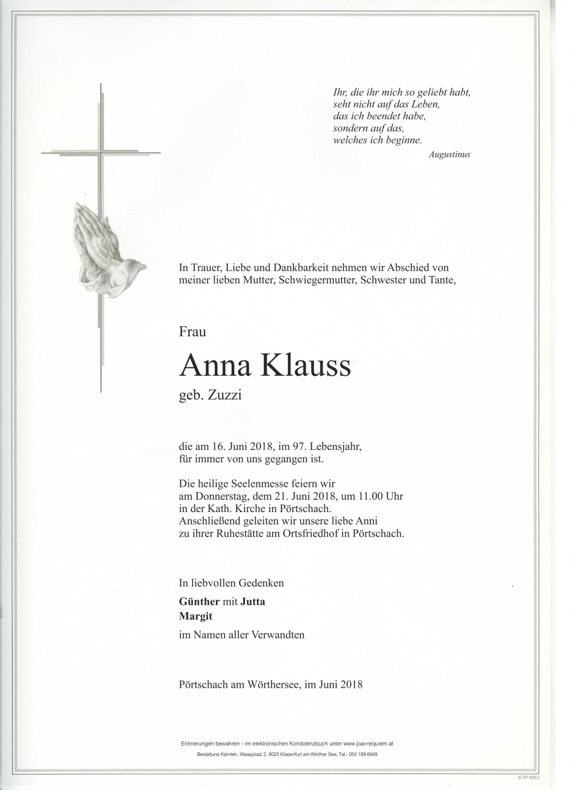 Parte Anna Klauss