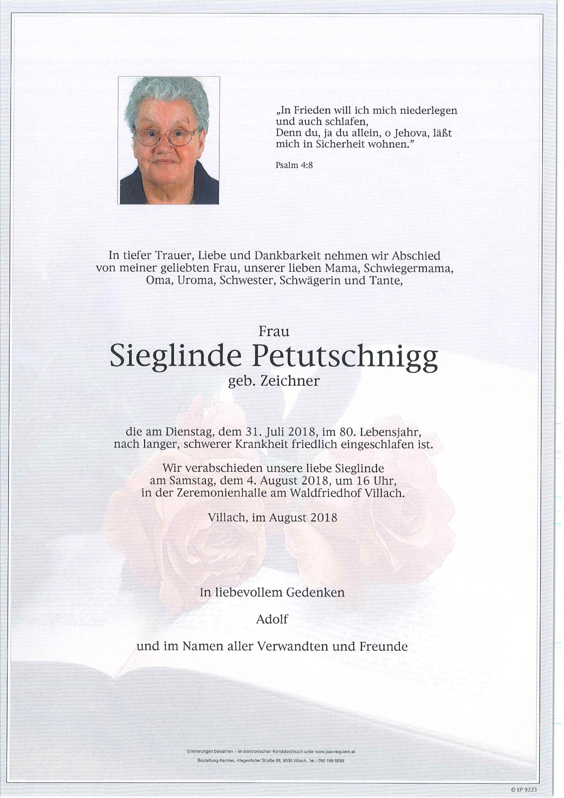 Parte Sieglinde Petutschnigg