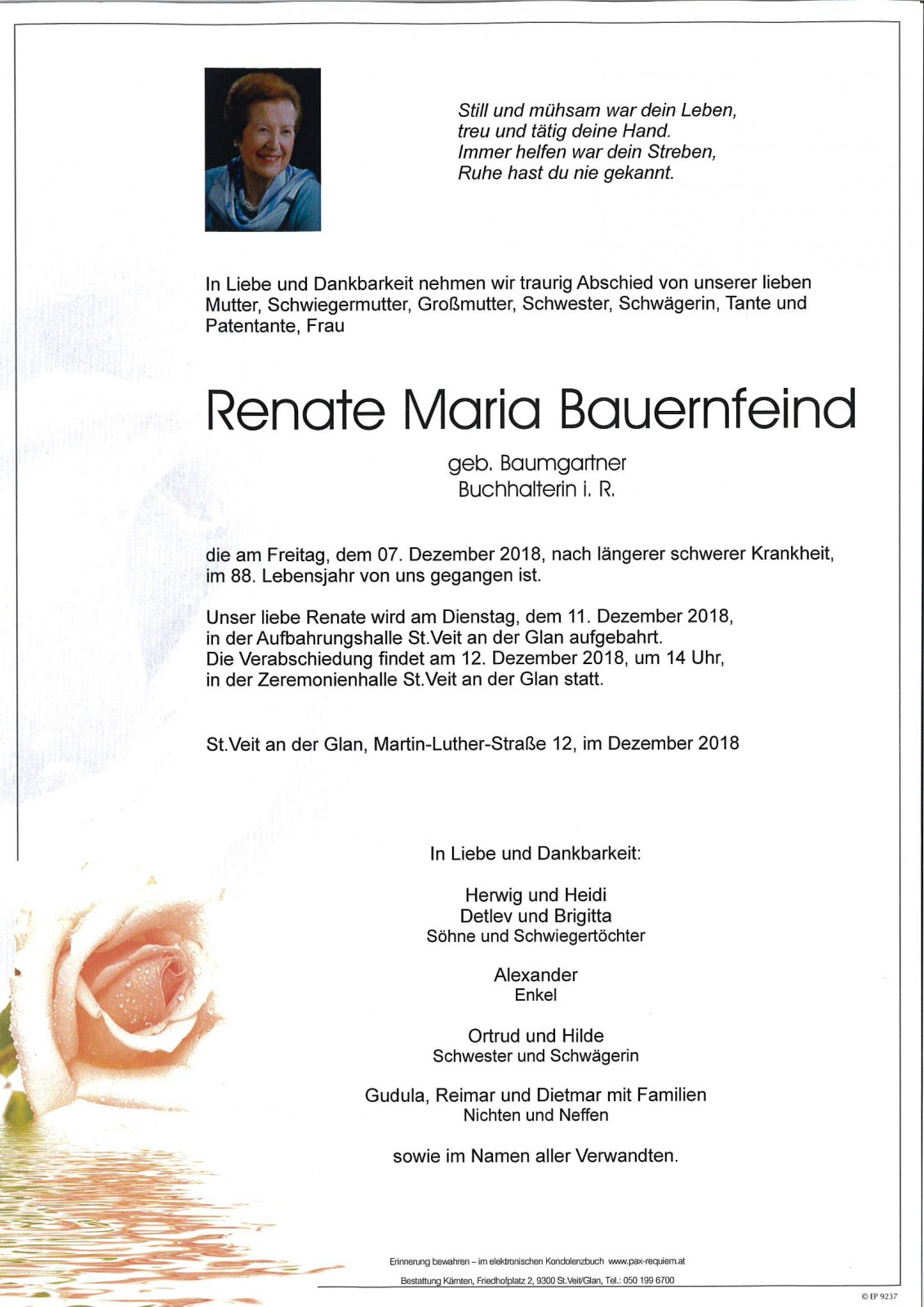 Parte Renate Maria Bauernfeind