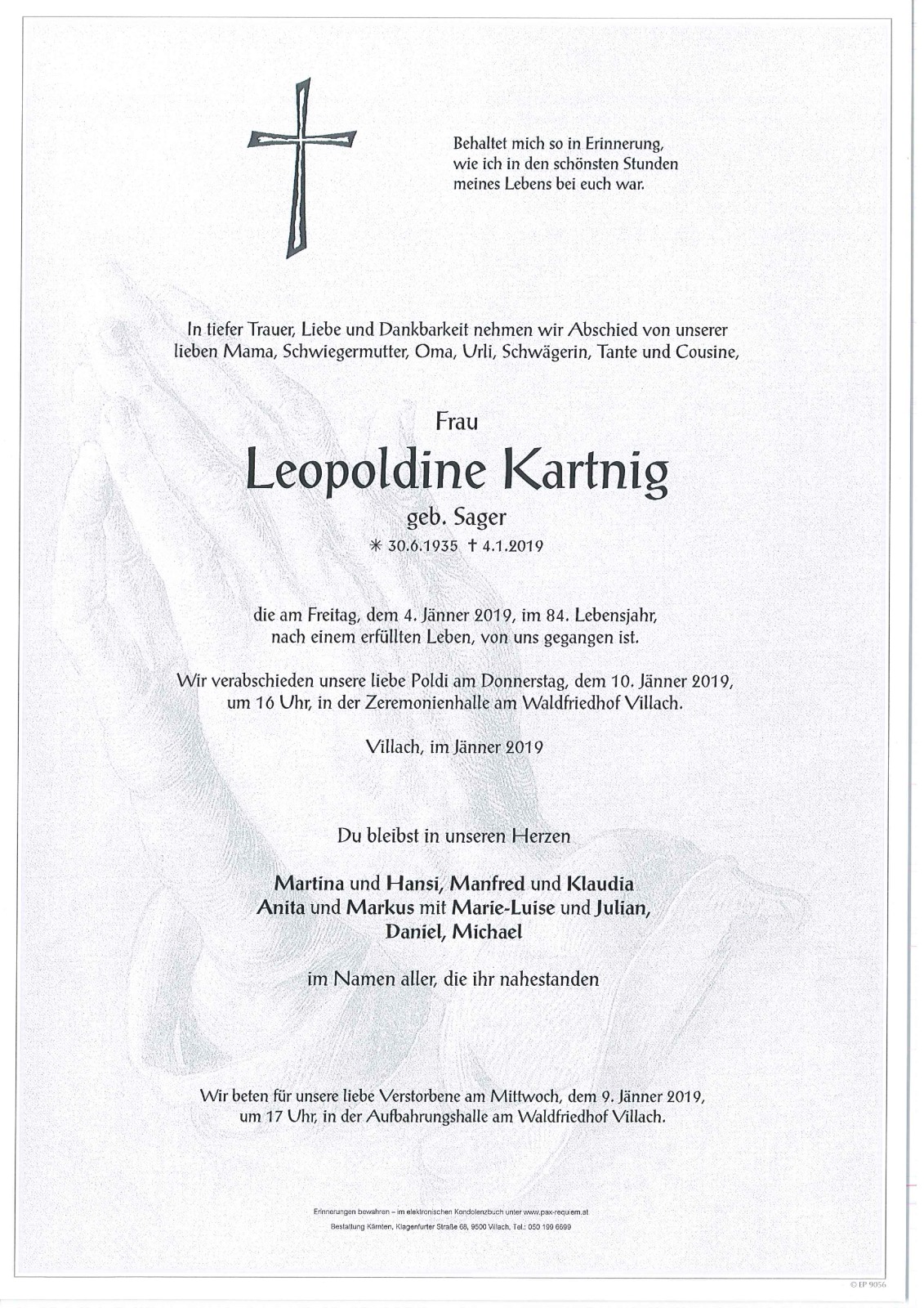 Parte Leopoldine Kartnig