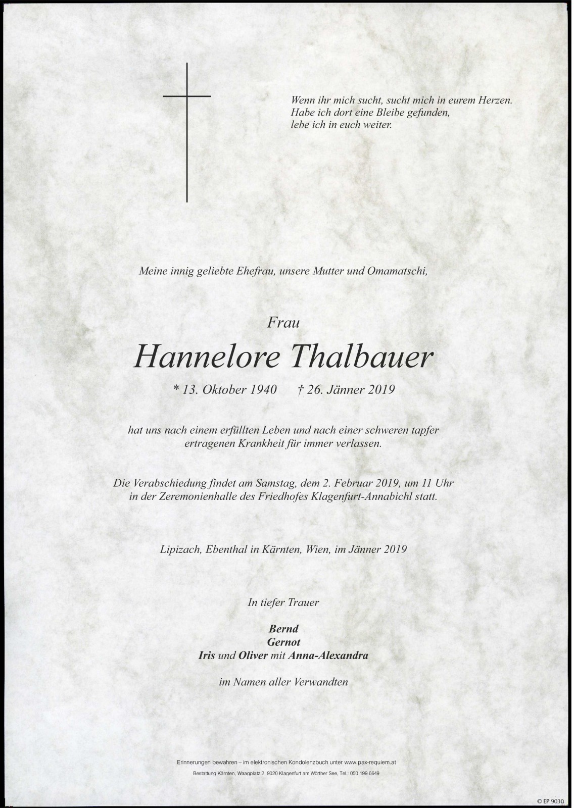 Parte Hannelore Thalbauer