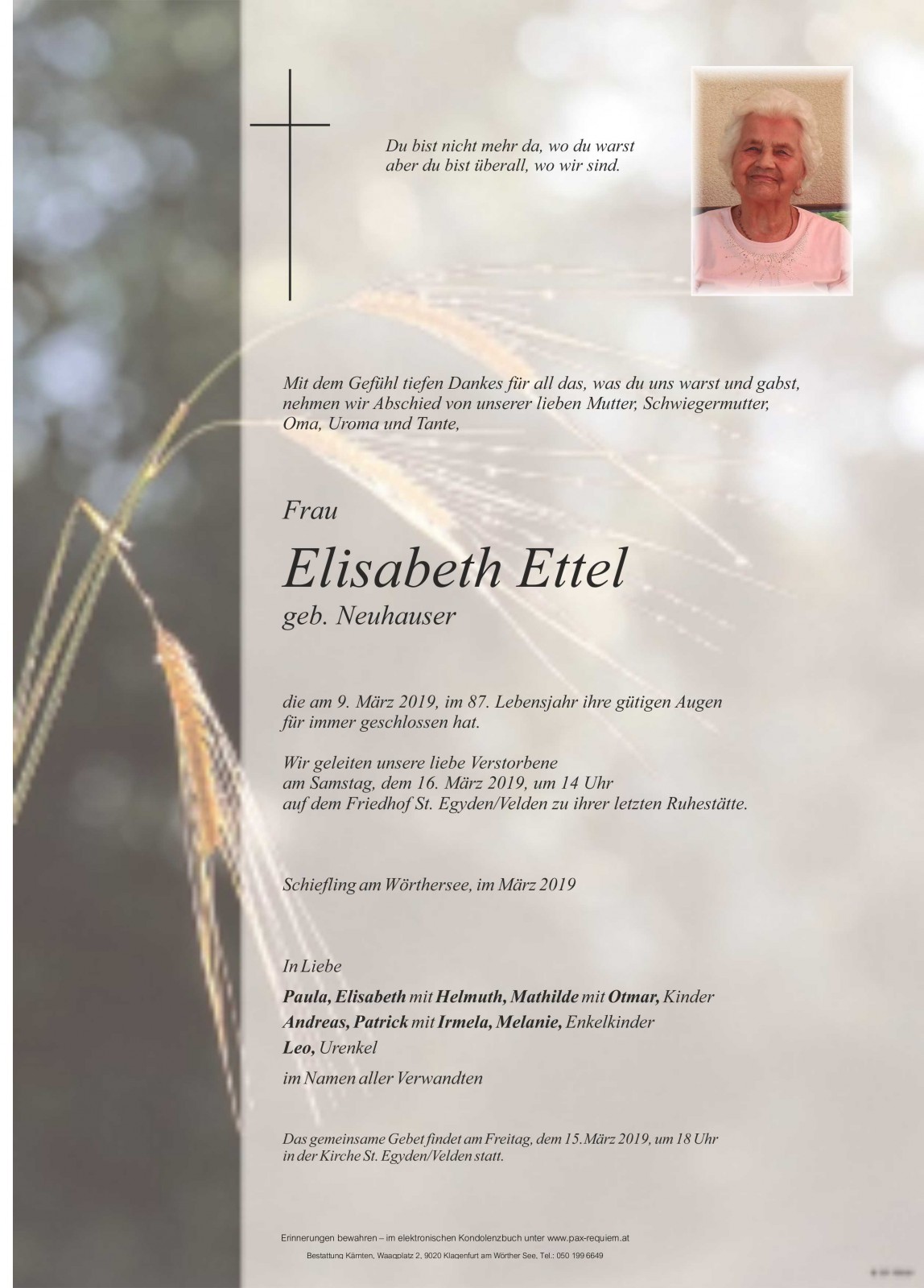 Parte Elisabeth Ettel