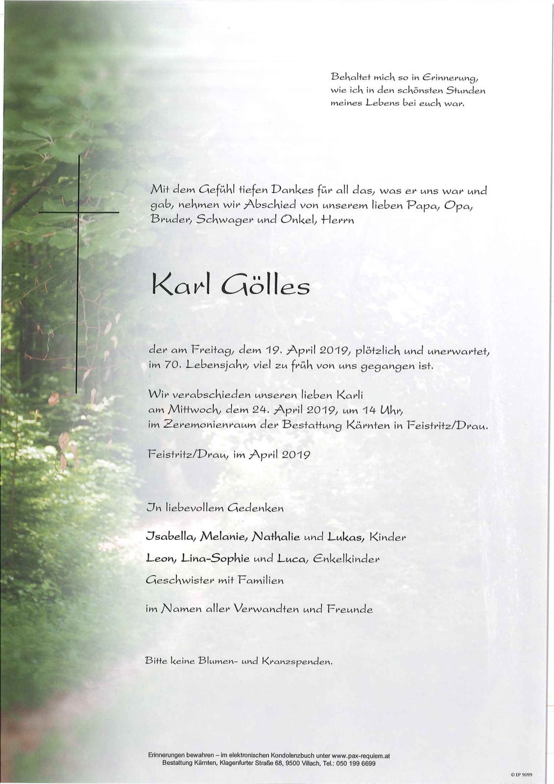 Parte Karl Gölles