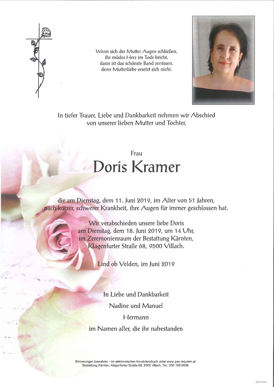 Parte Doris Kramer