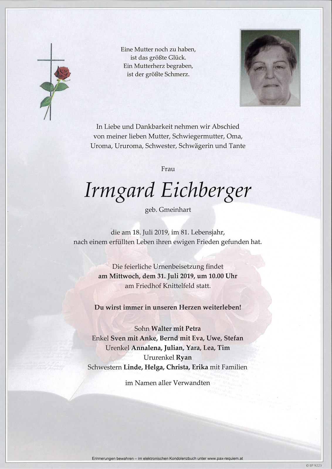 Parte Irmgard Eichberger