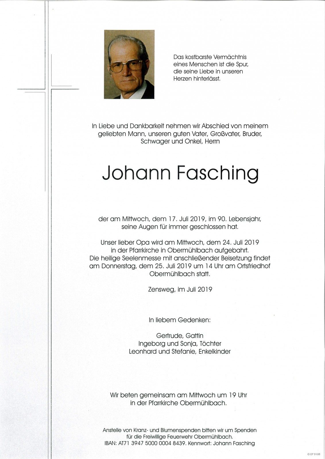 Parte Johann Fasching