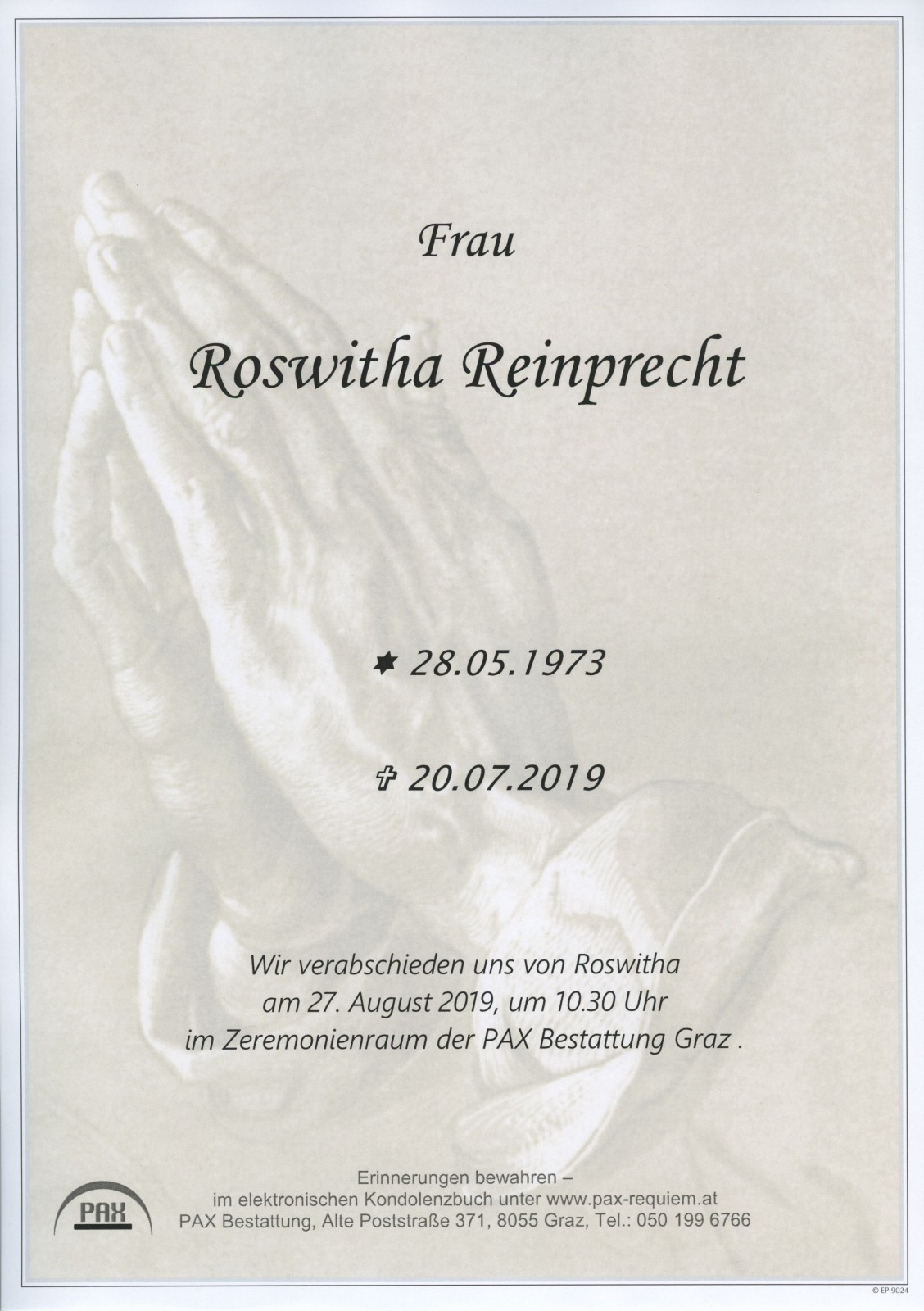 Parte Roswitha Reinprecht