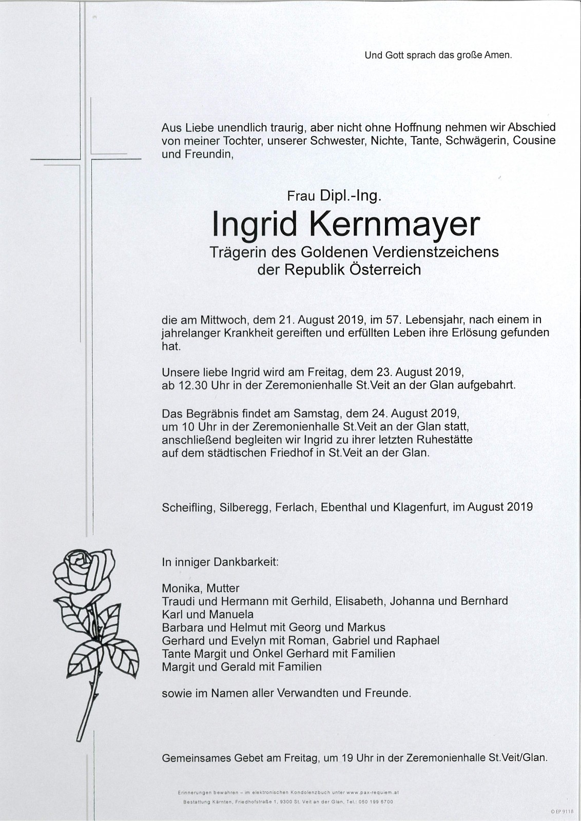 Parte Dipl.-Ing. Ingrid Kernmayer