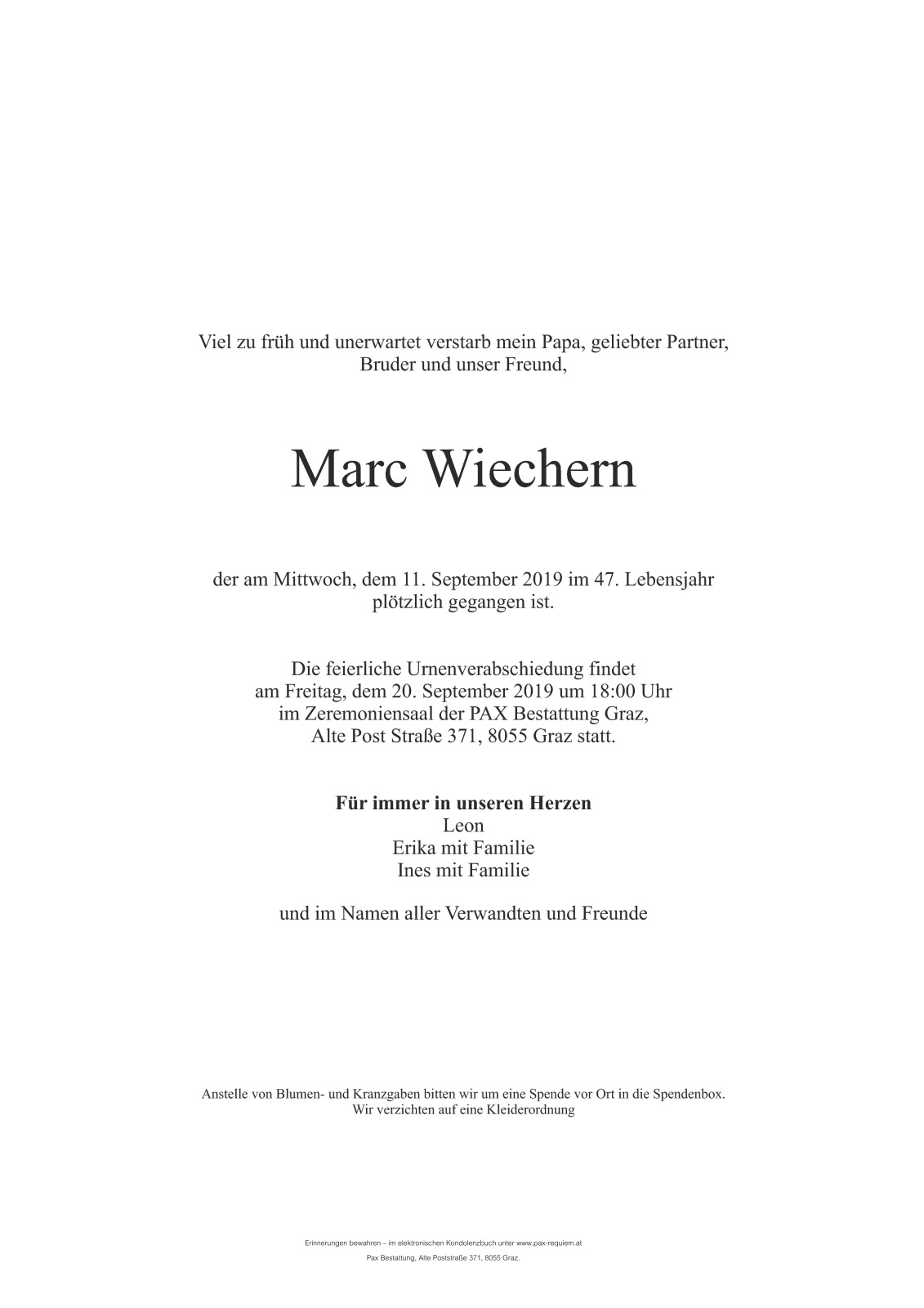 Parte Marc Wiechern