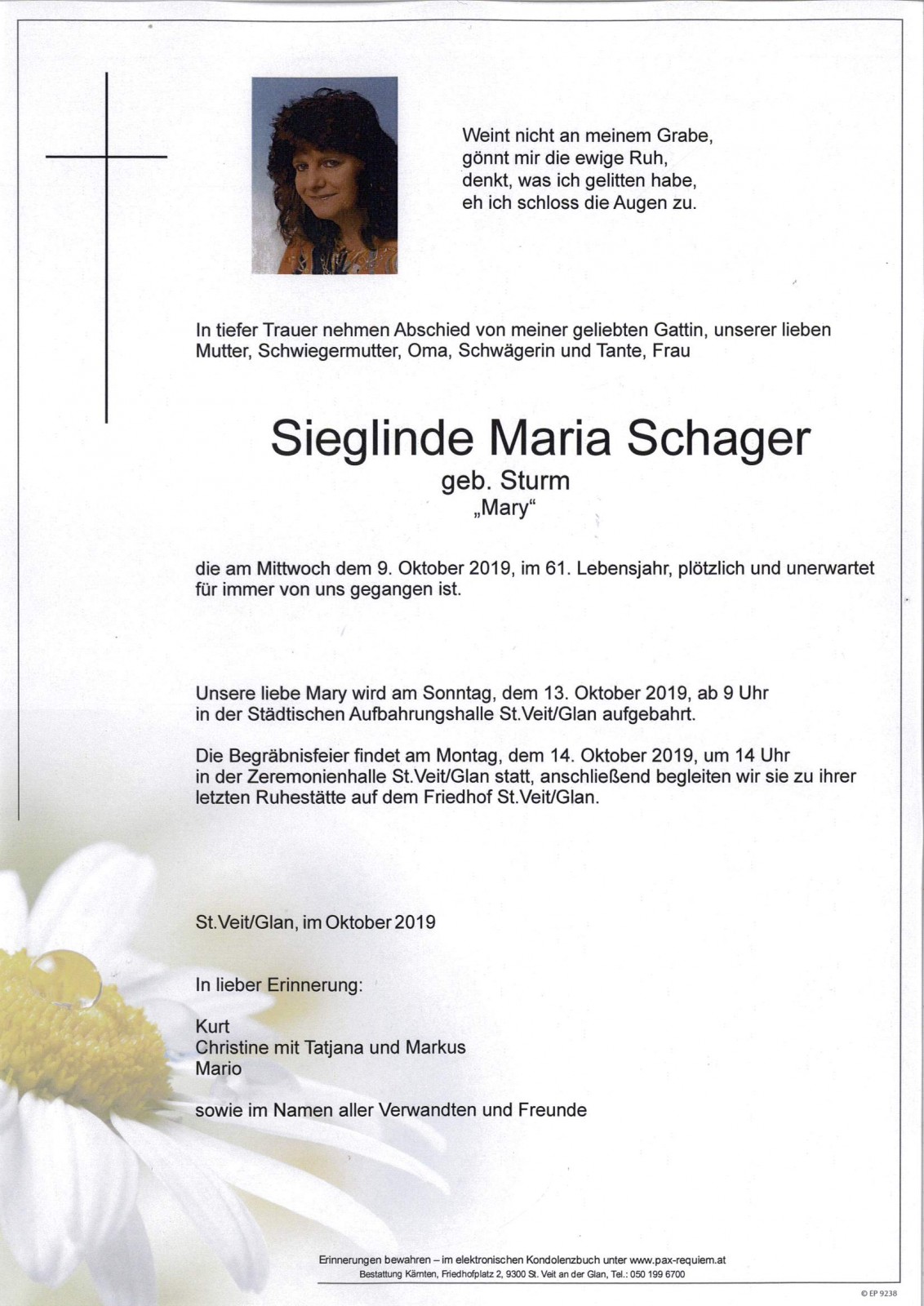 Parte Sieglinde Maria Schager