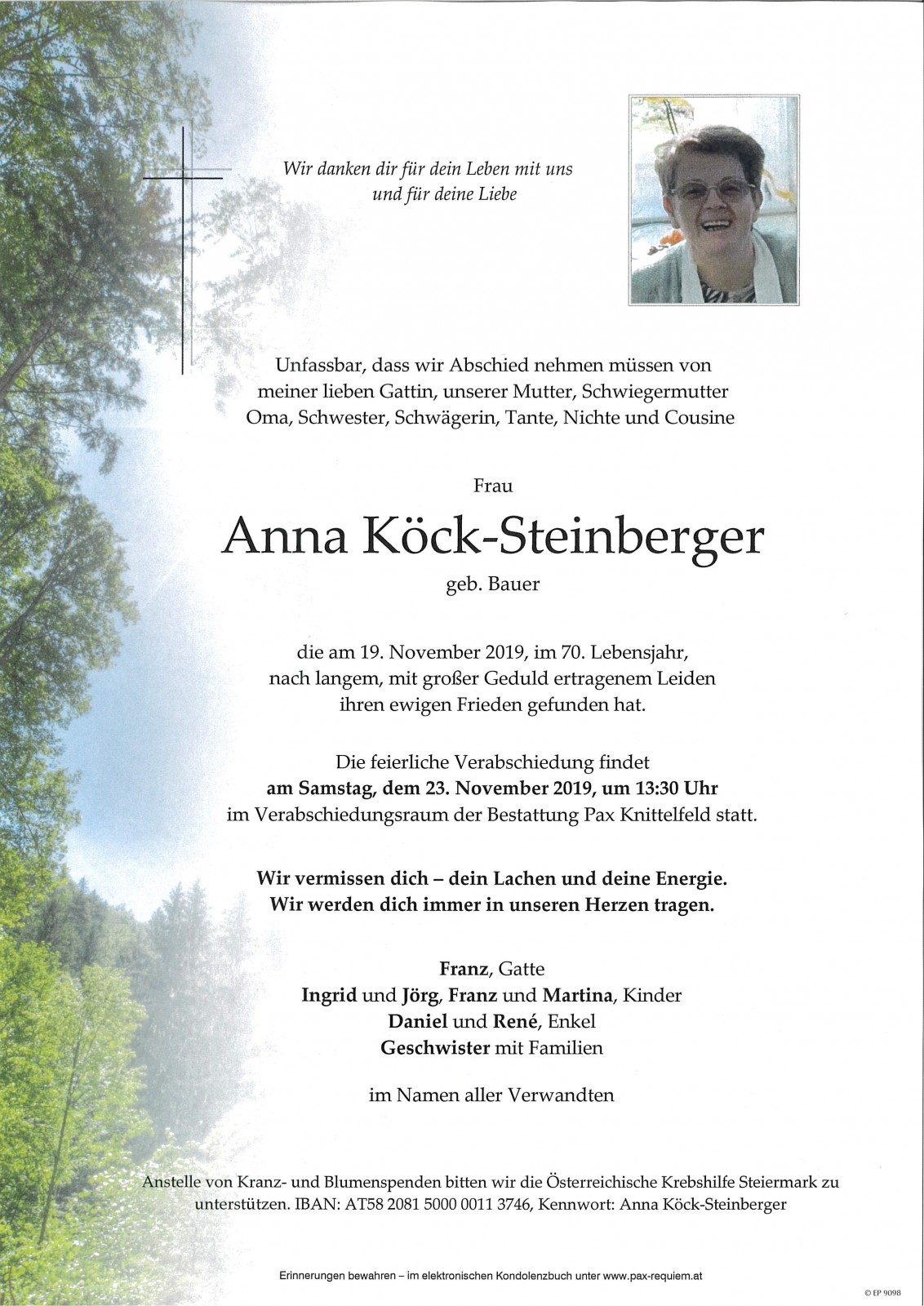 Parte Anna Köck-Steinberger