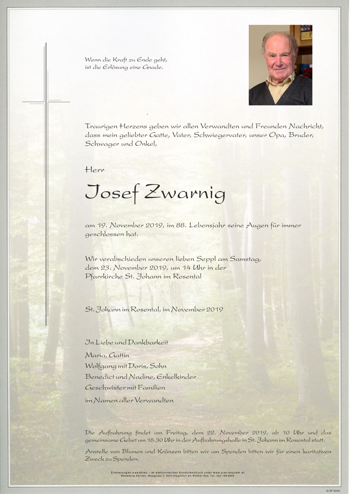 Parte Josef Zwarnig