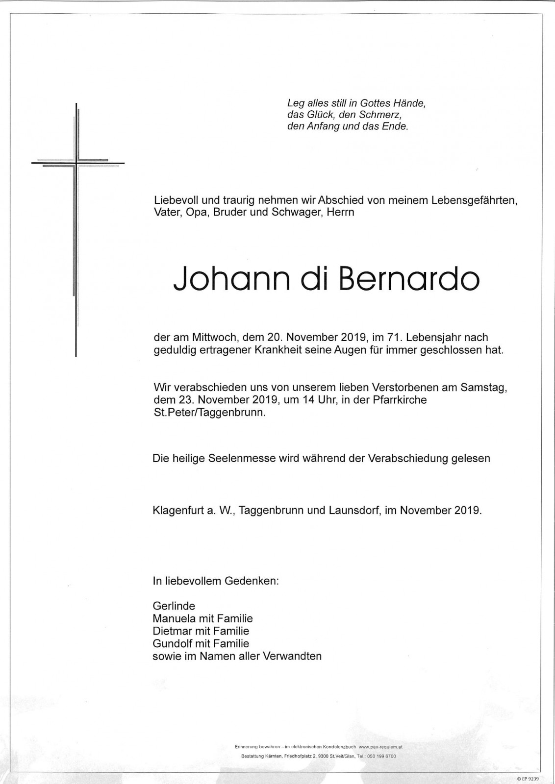 Parte Johann di Bernardo