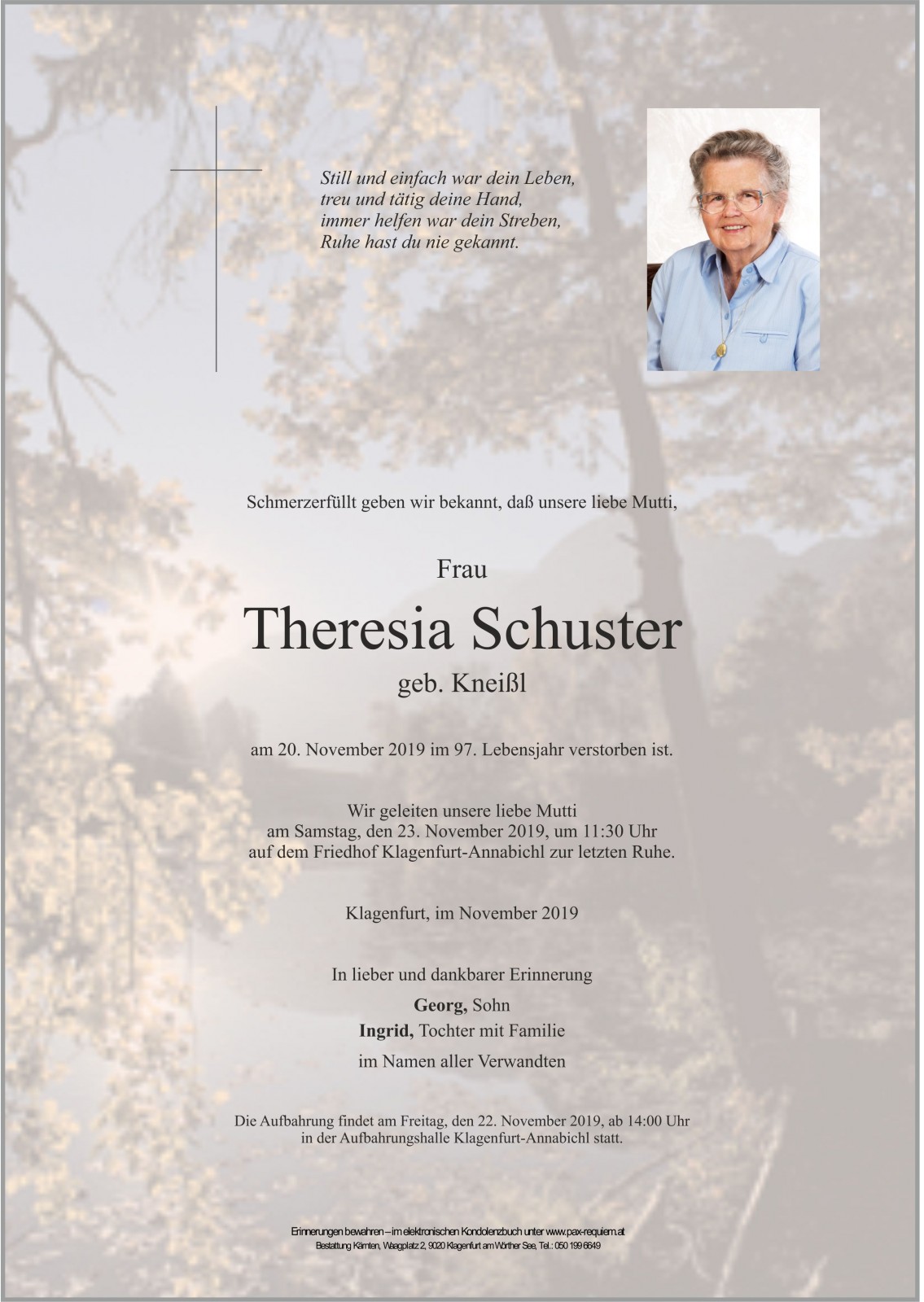 Parte Theresia Schuster