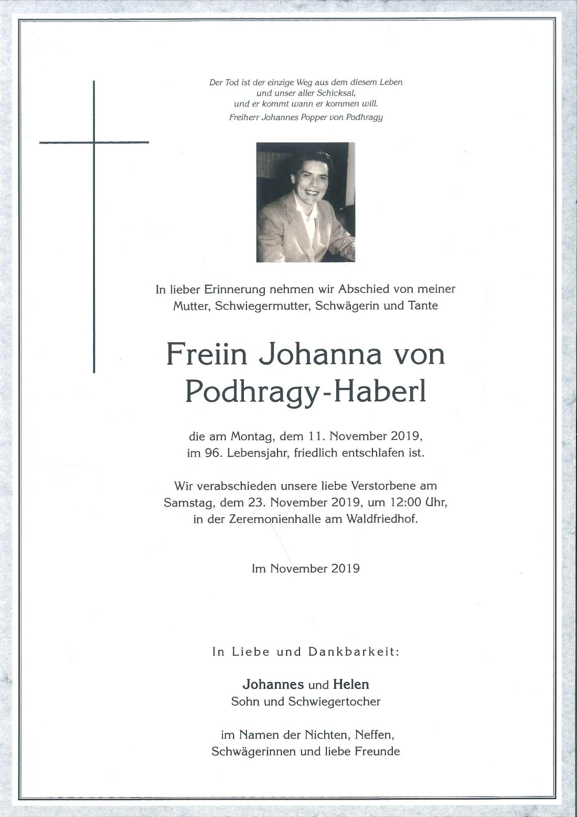 Parte Johanna Podhragy-Haberl