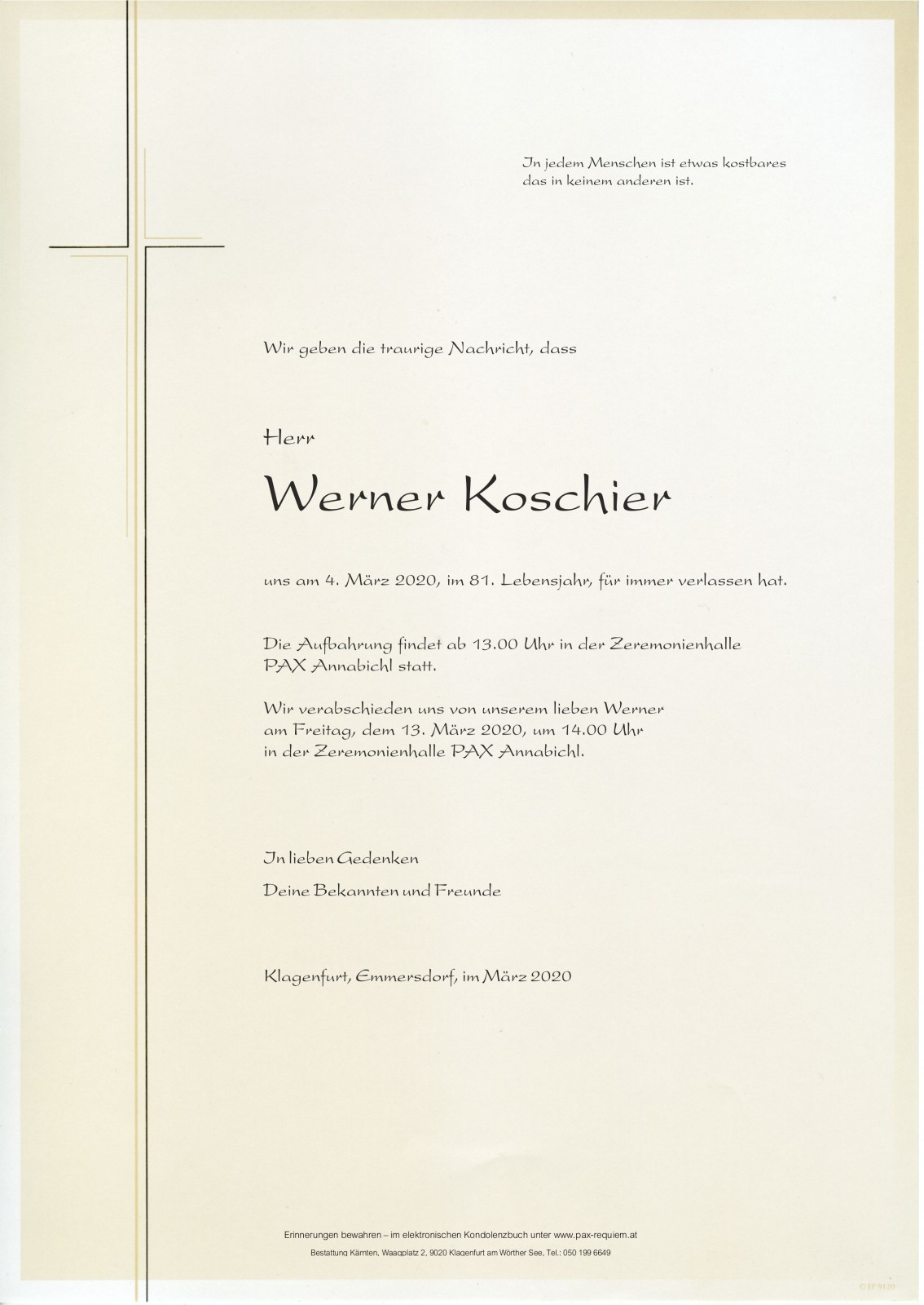 Parte Werner Koschier