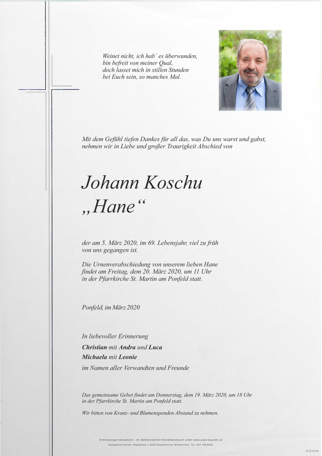 Parte Johann Koschu