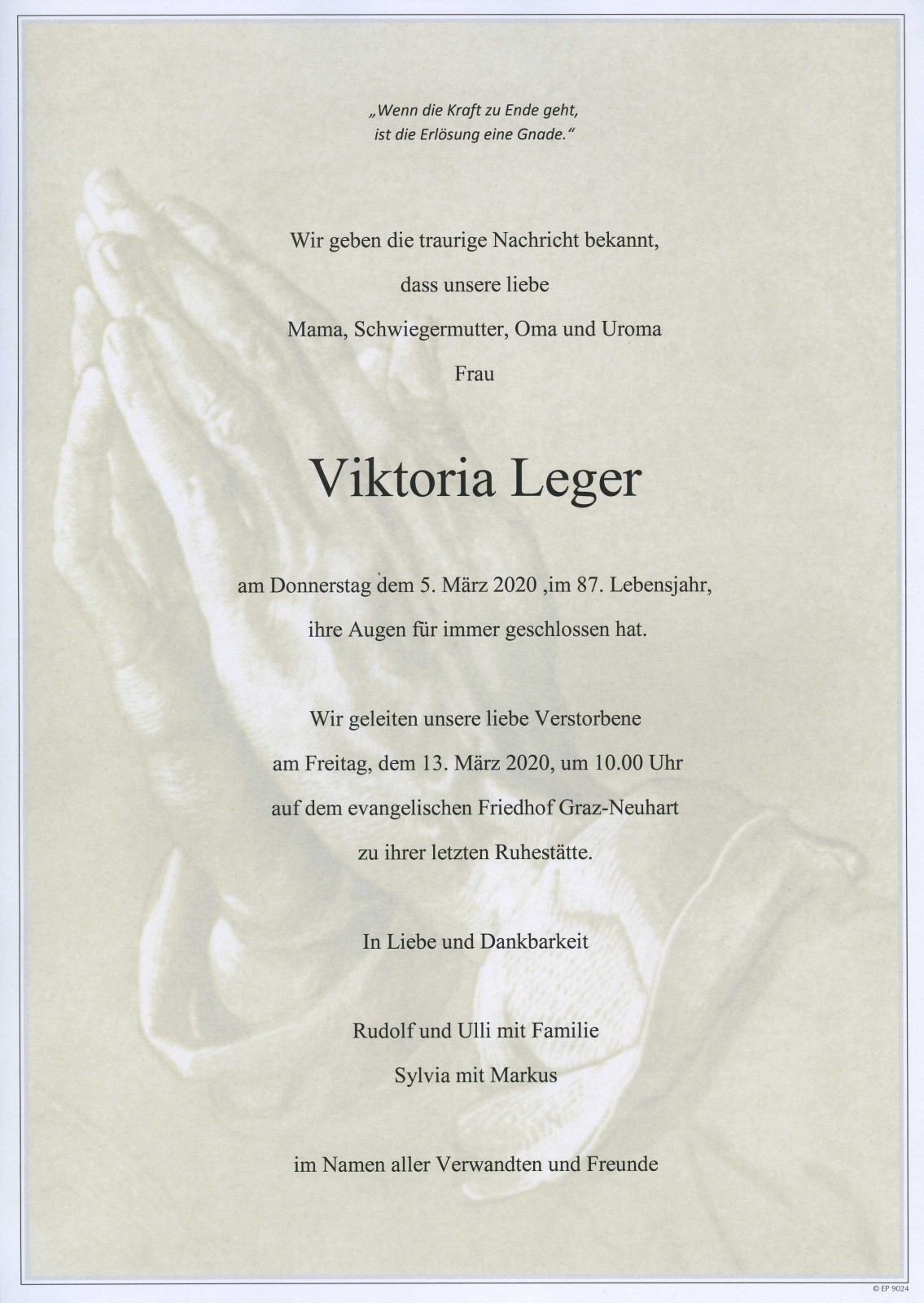 Parte Viktoria Leger