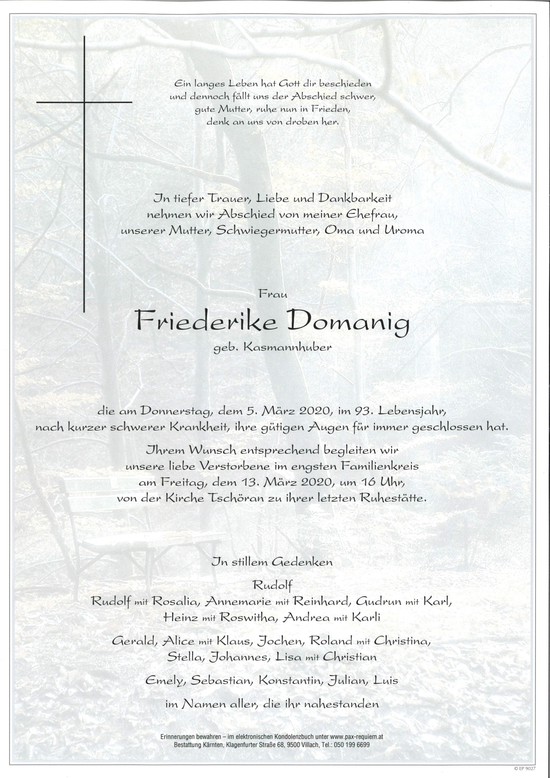 Parte Friederike Domanig