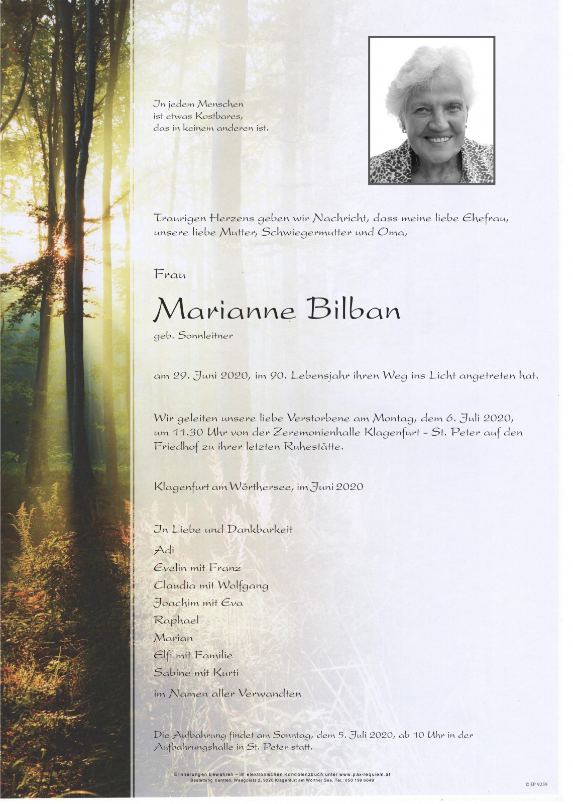 Parte Marianne Bilban