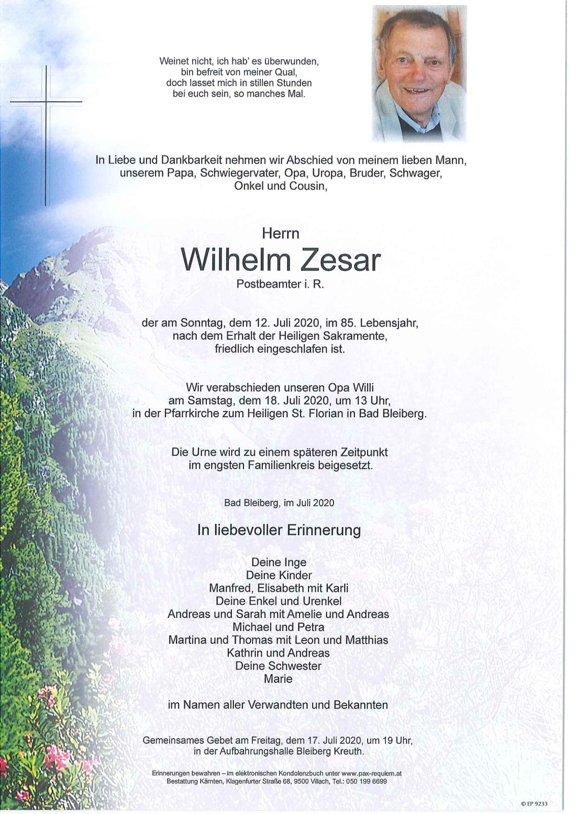 Parte Wilhelm Zesar