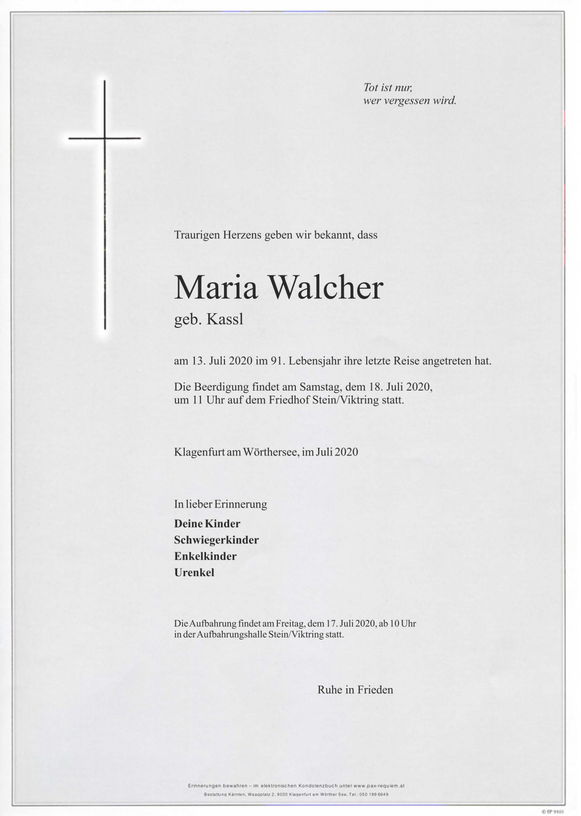 Parte Maria Walcher