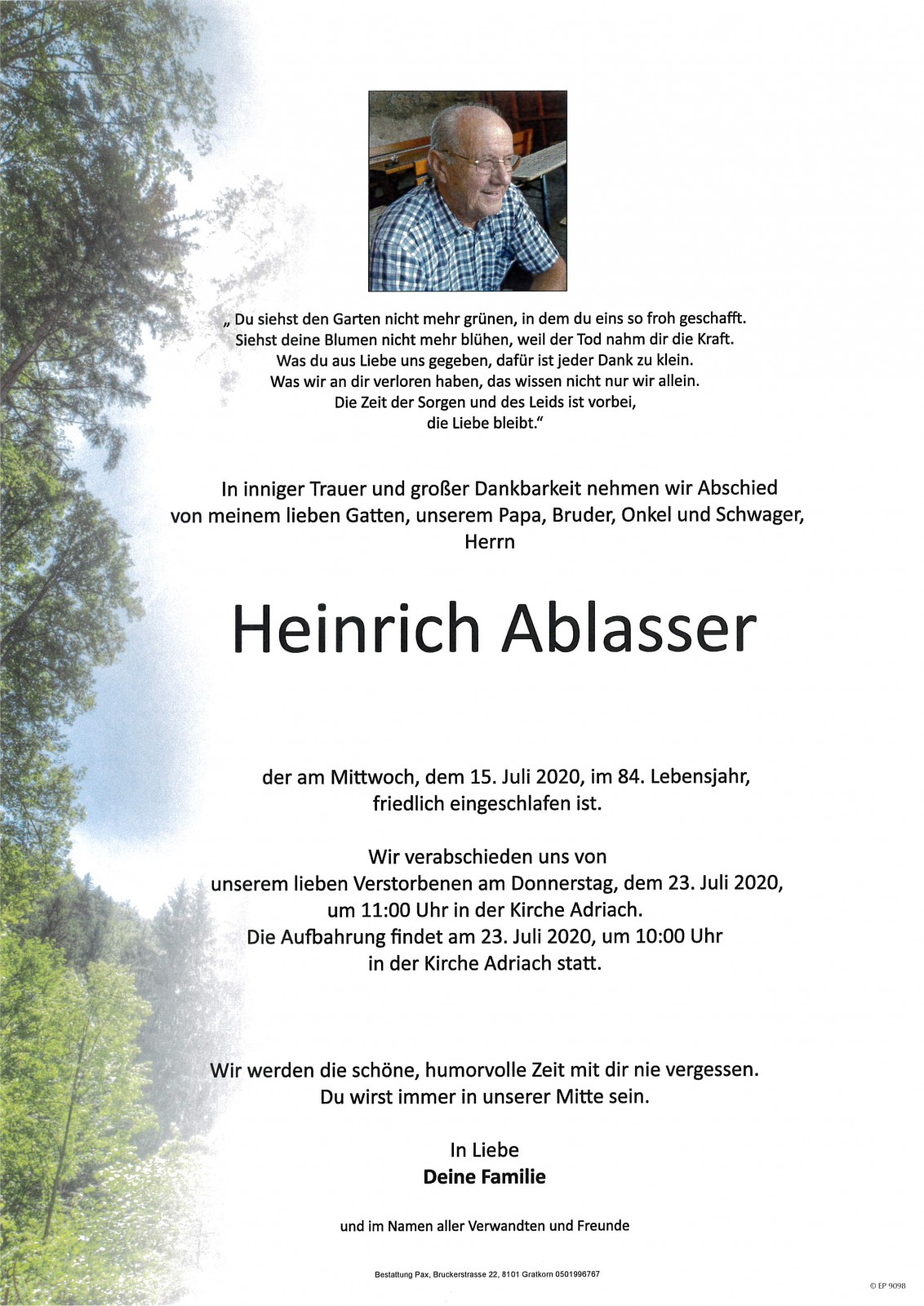 Parte Heinrich Ablasser