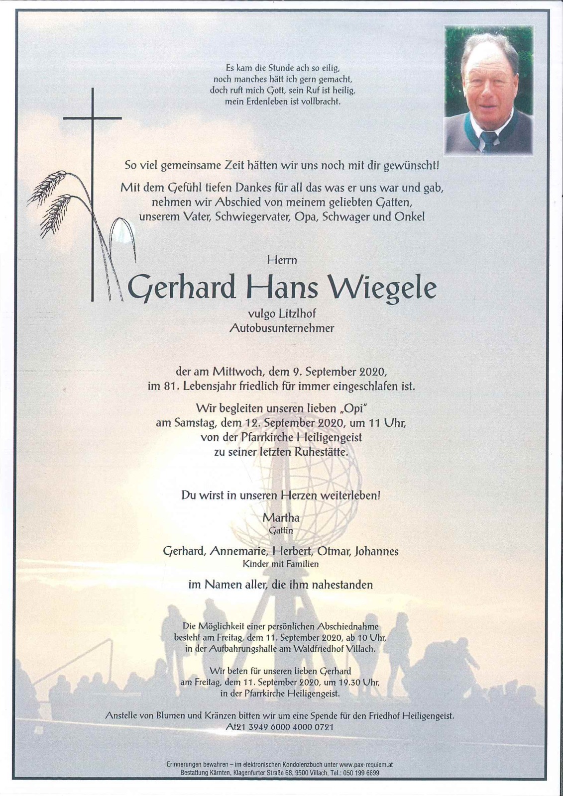 Parte Gerhard Hans Wiegele