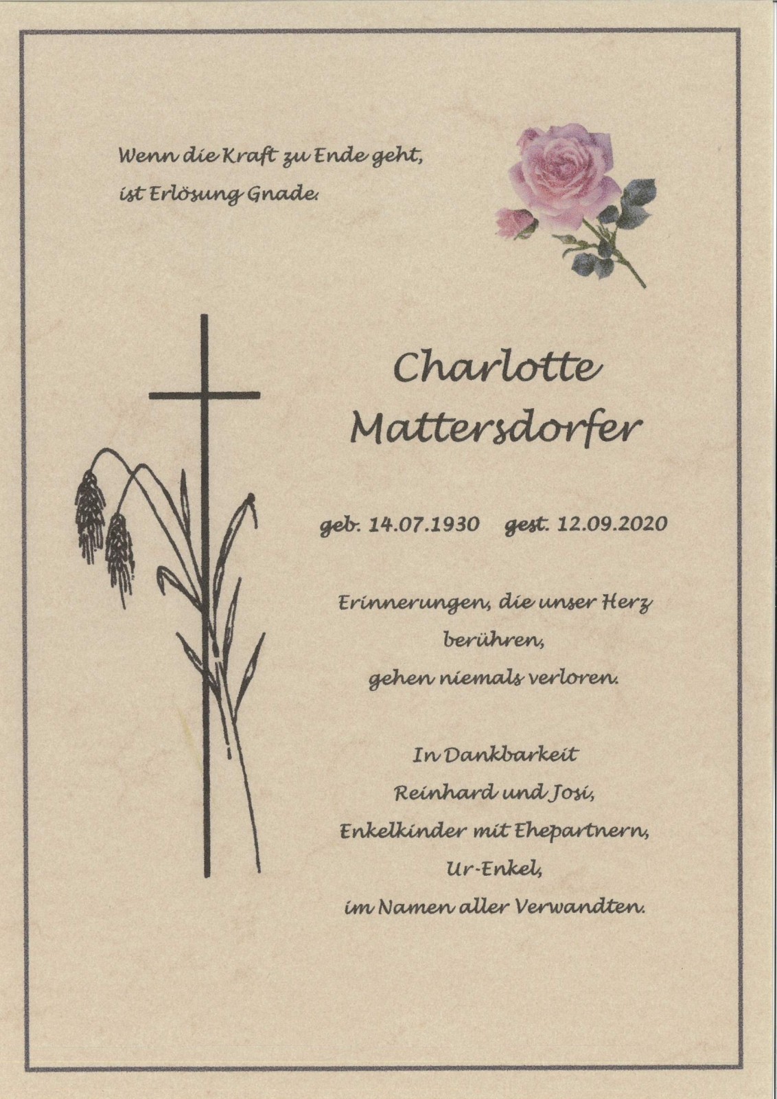 Parte Charlotte Mattersdorfer