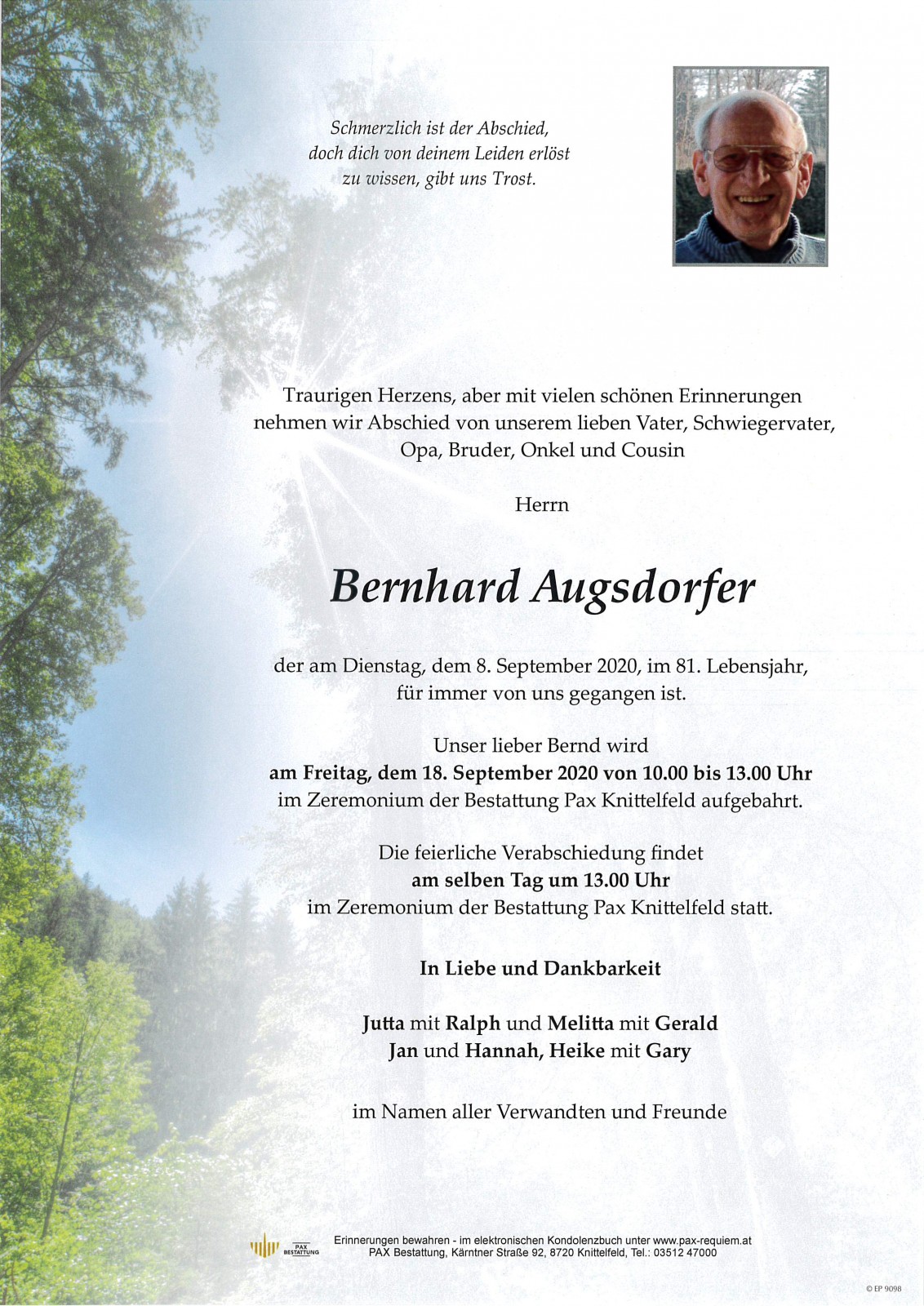 Parte Bernhard Augsdorfer