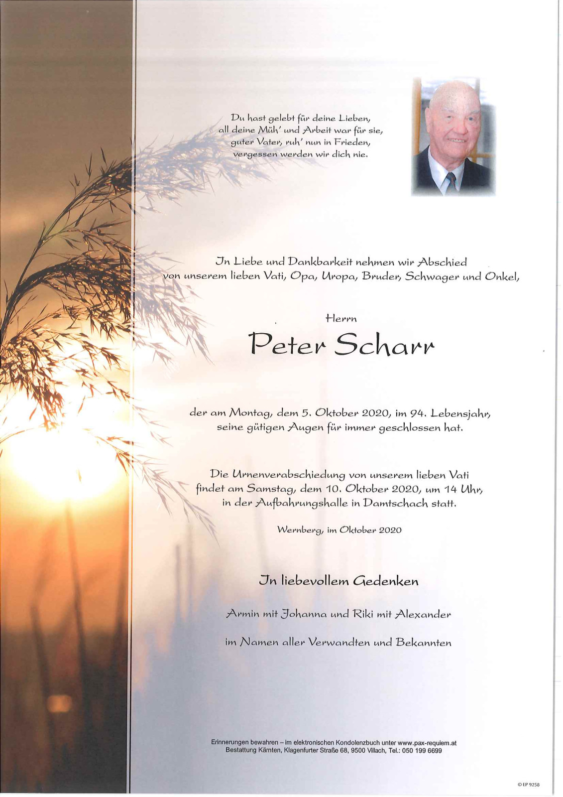 Parte Peter Scharr