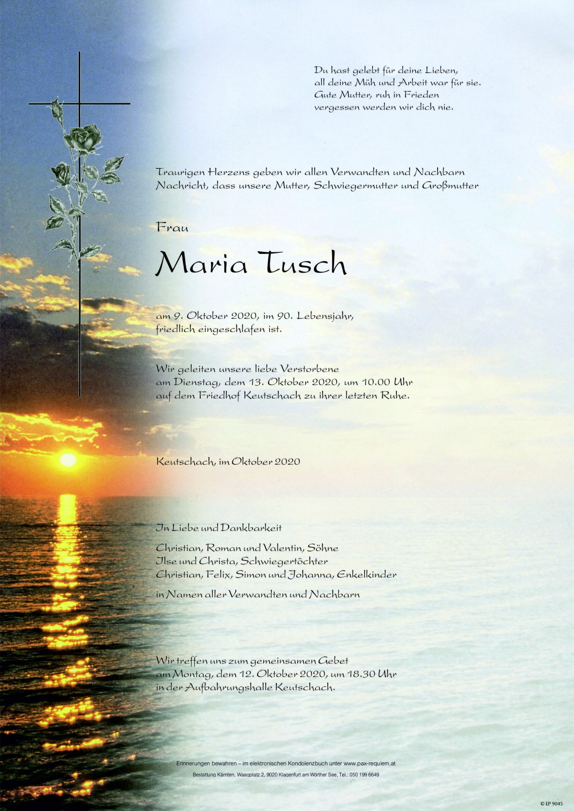 Parte Maria Tusch