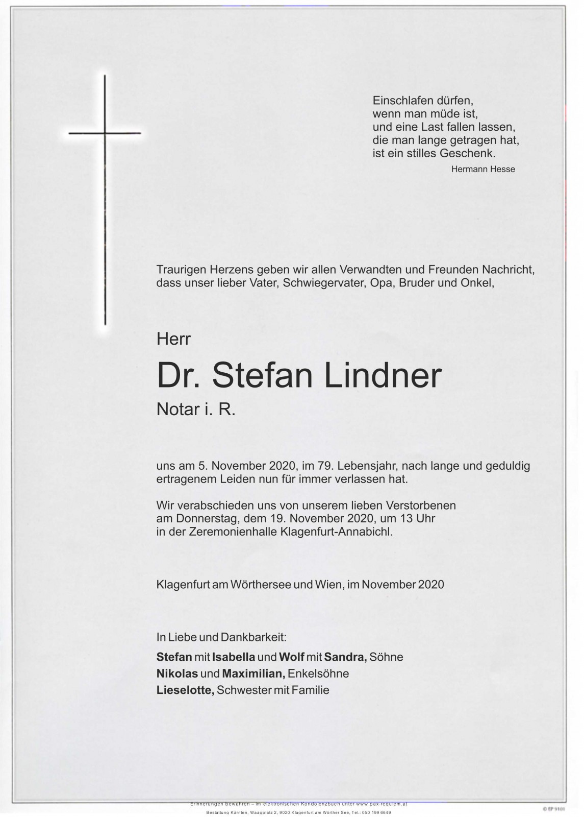 Parte Dr. Stefan Lindner