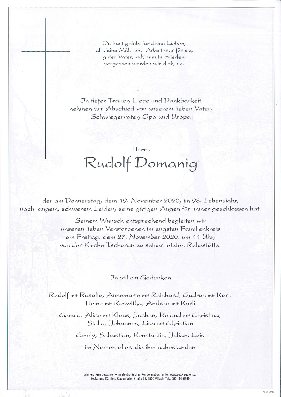 Parte Rudolf Domanig