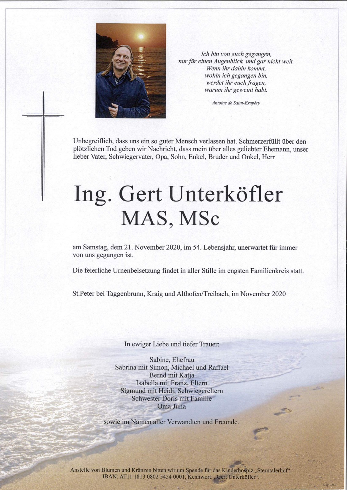 Parte Ing. Gert Unterköfler, MAS,MSc