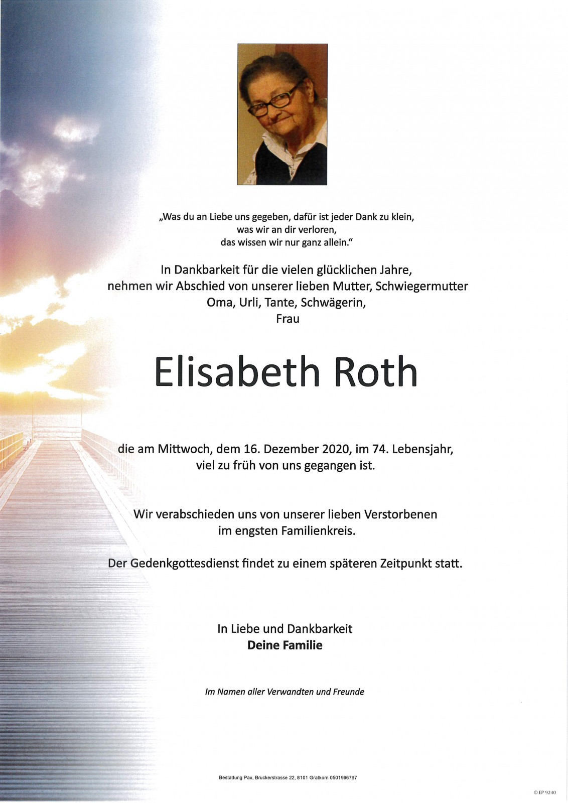 Parte Elisabeth Roth