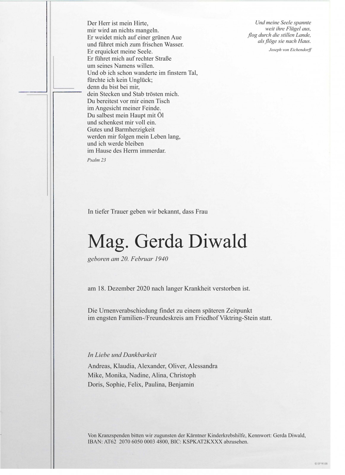 Parte Mag. Gerda Diwald