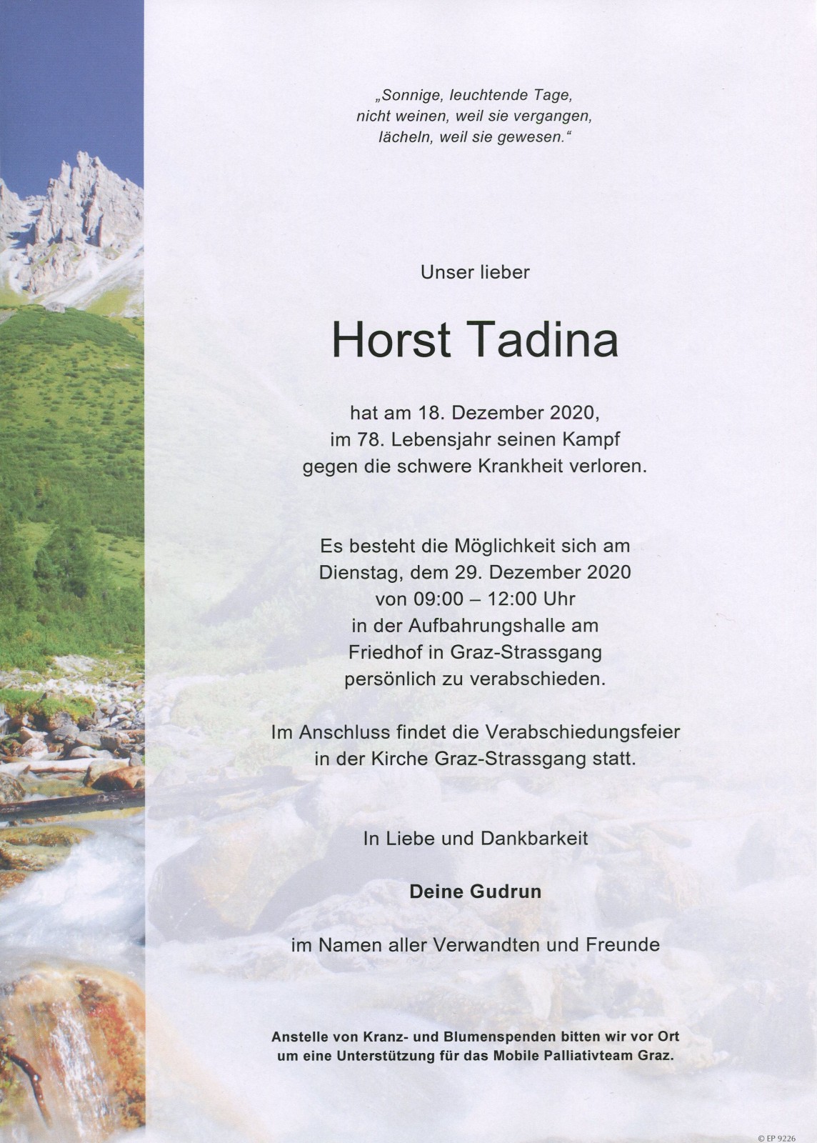 Parte Horst Tadina