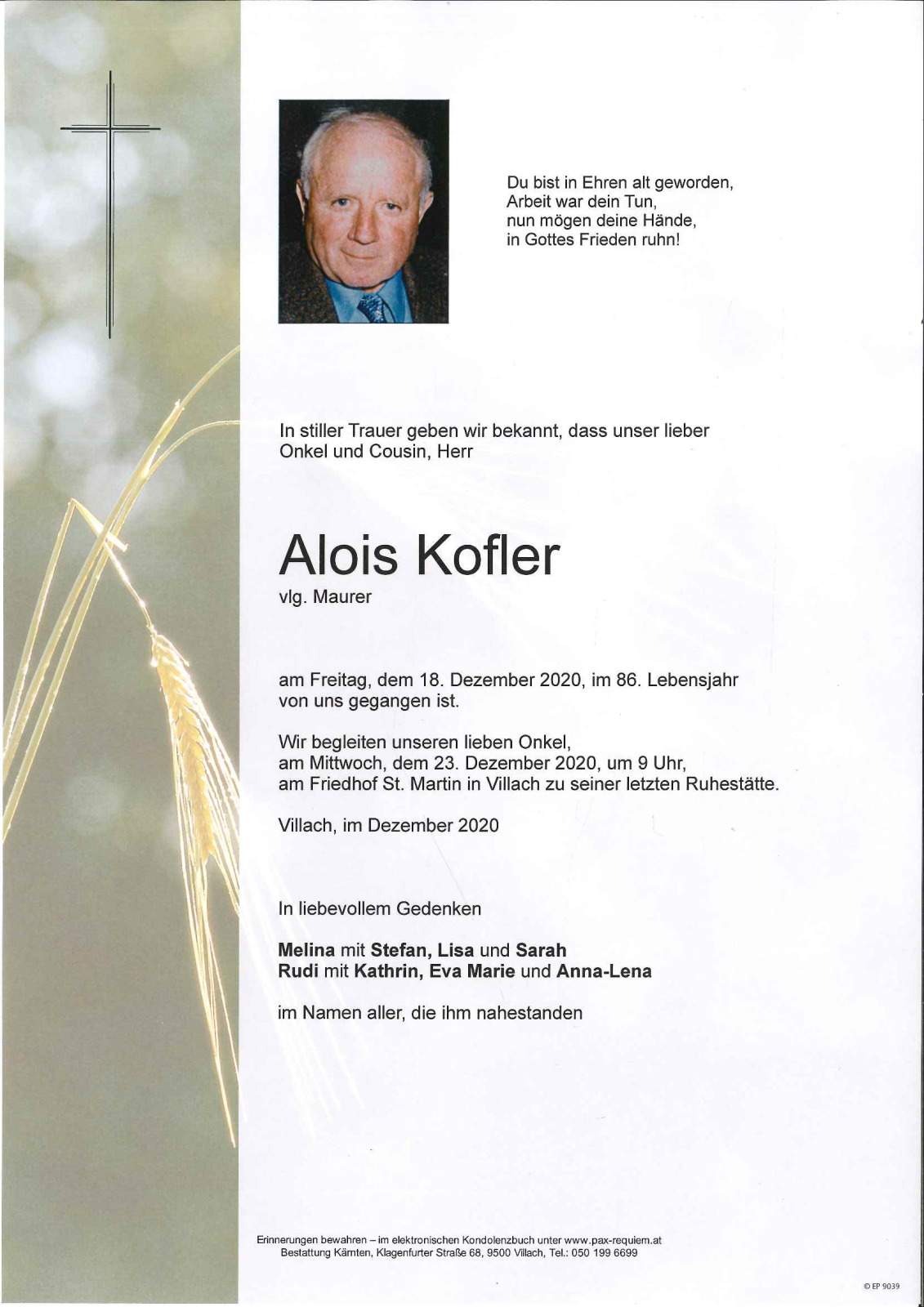 Parte Alois Kofler