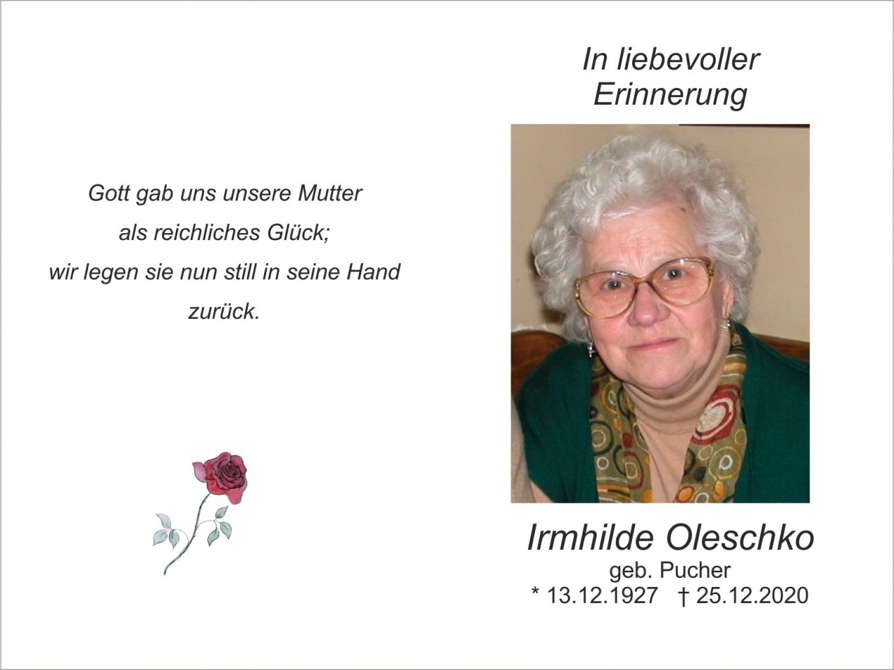 Parte Irmhilde Oleschko