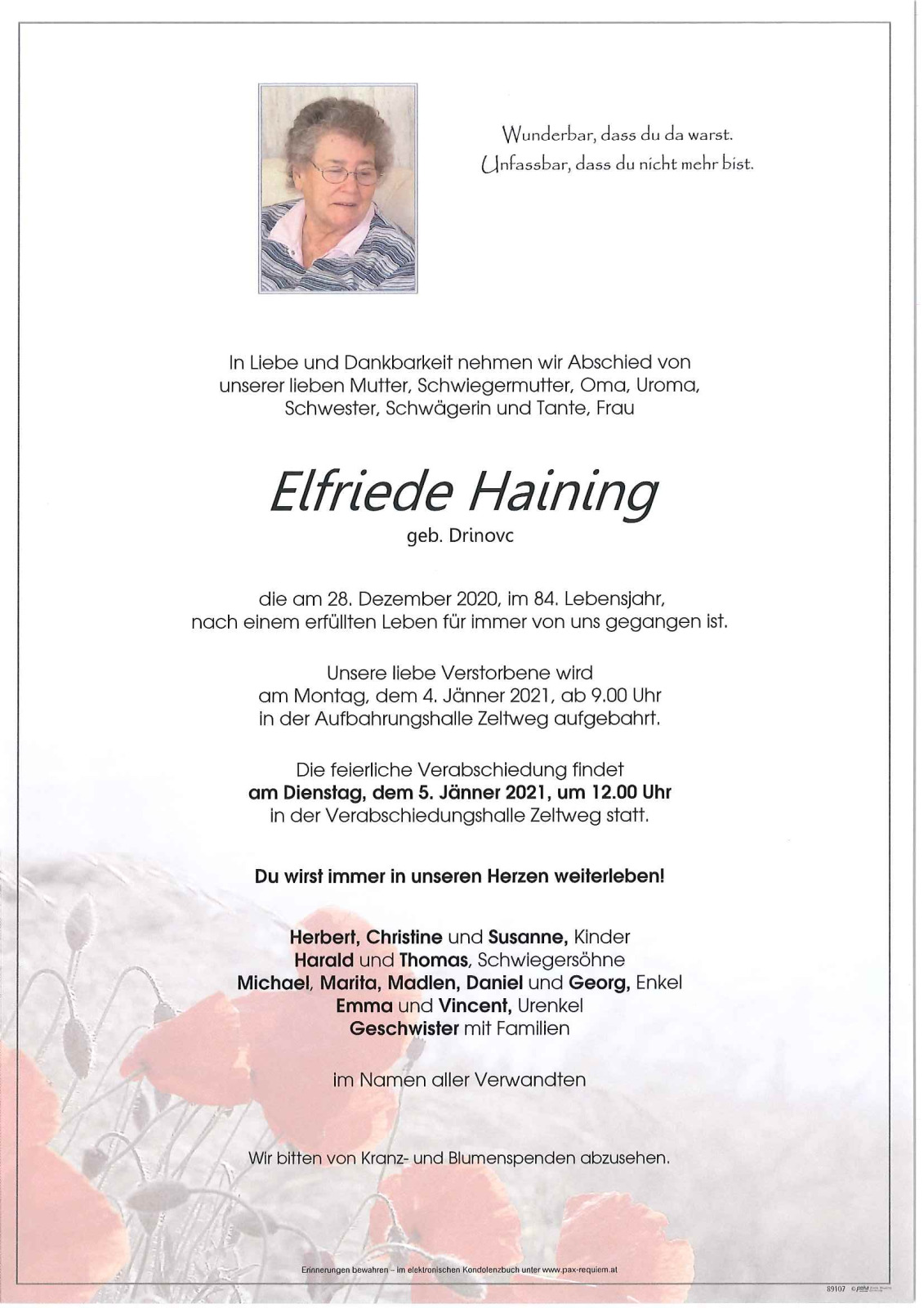 Parte Elfriede Haining