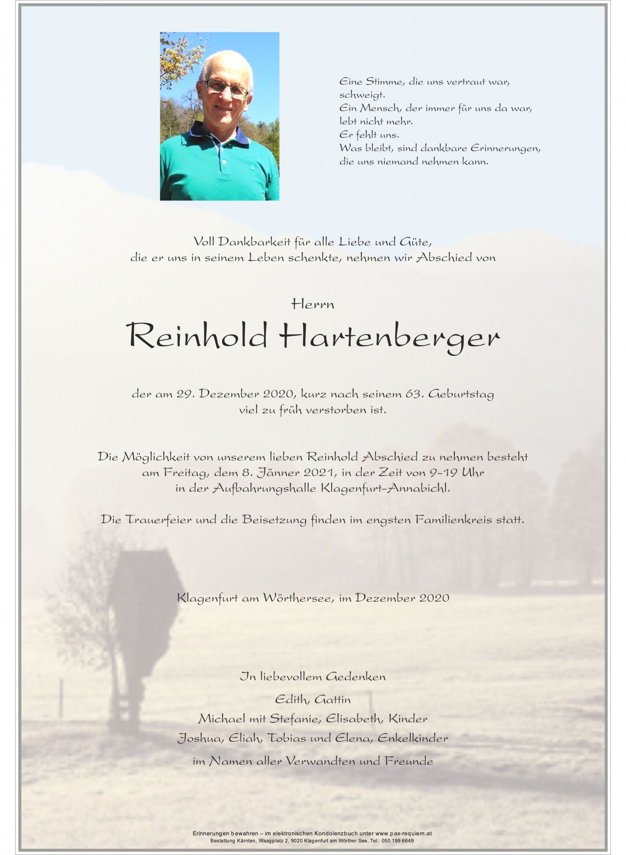 Parte Reinhold Hartenberger