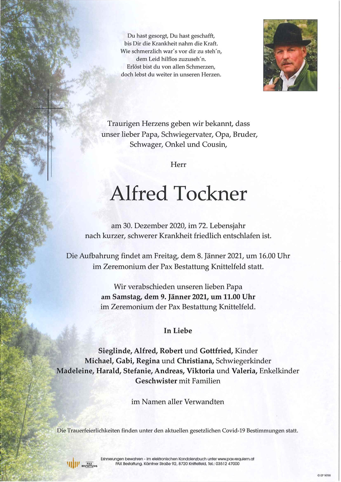 Parte Alfred Tockner