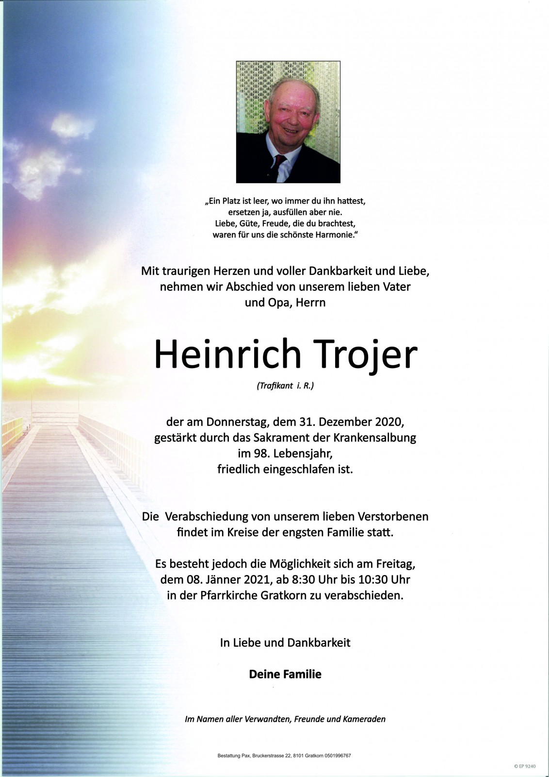 Parte Heinrich Trojer