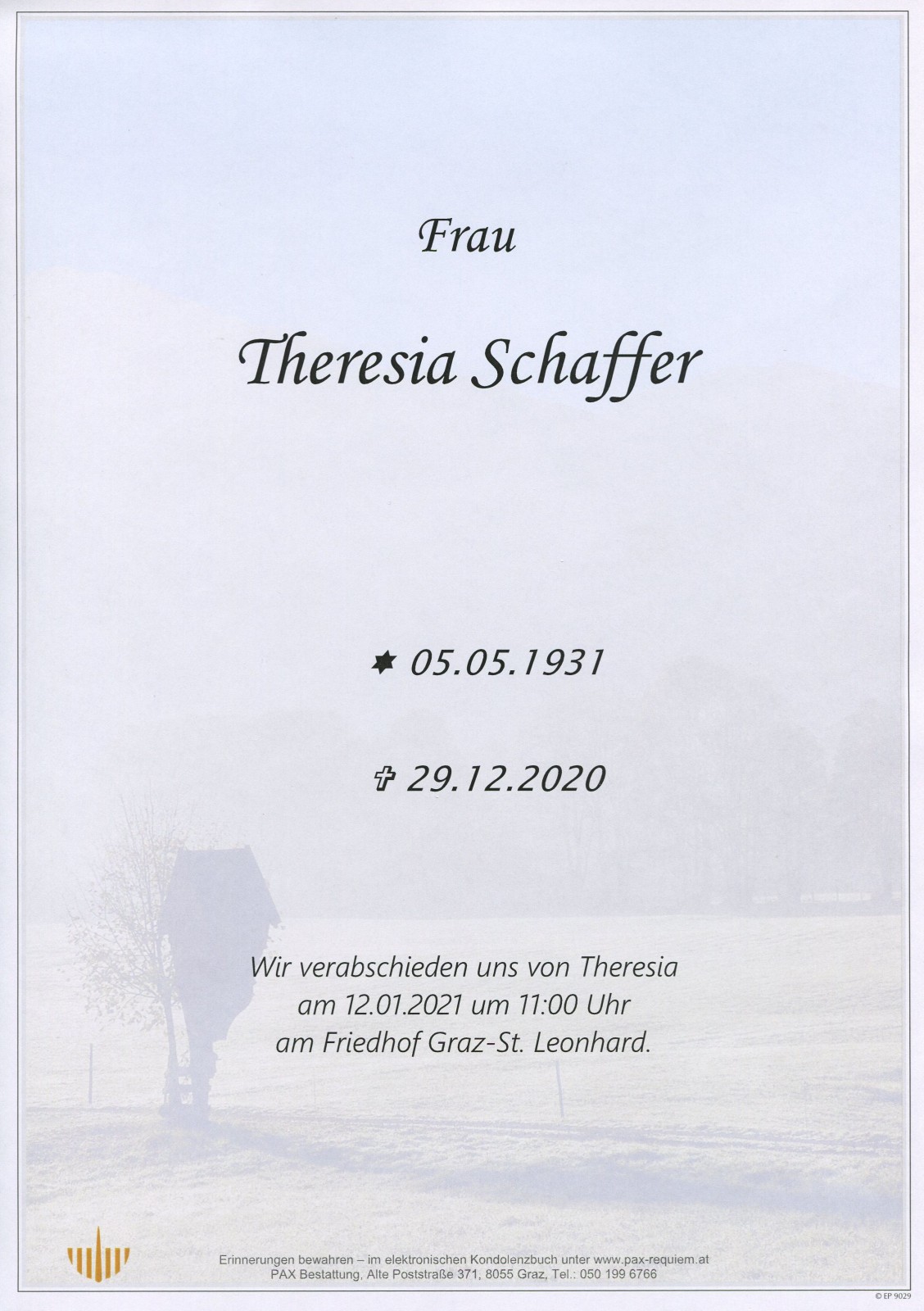 Parte Theresia Schaffer