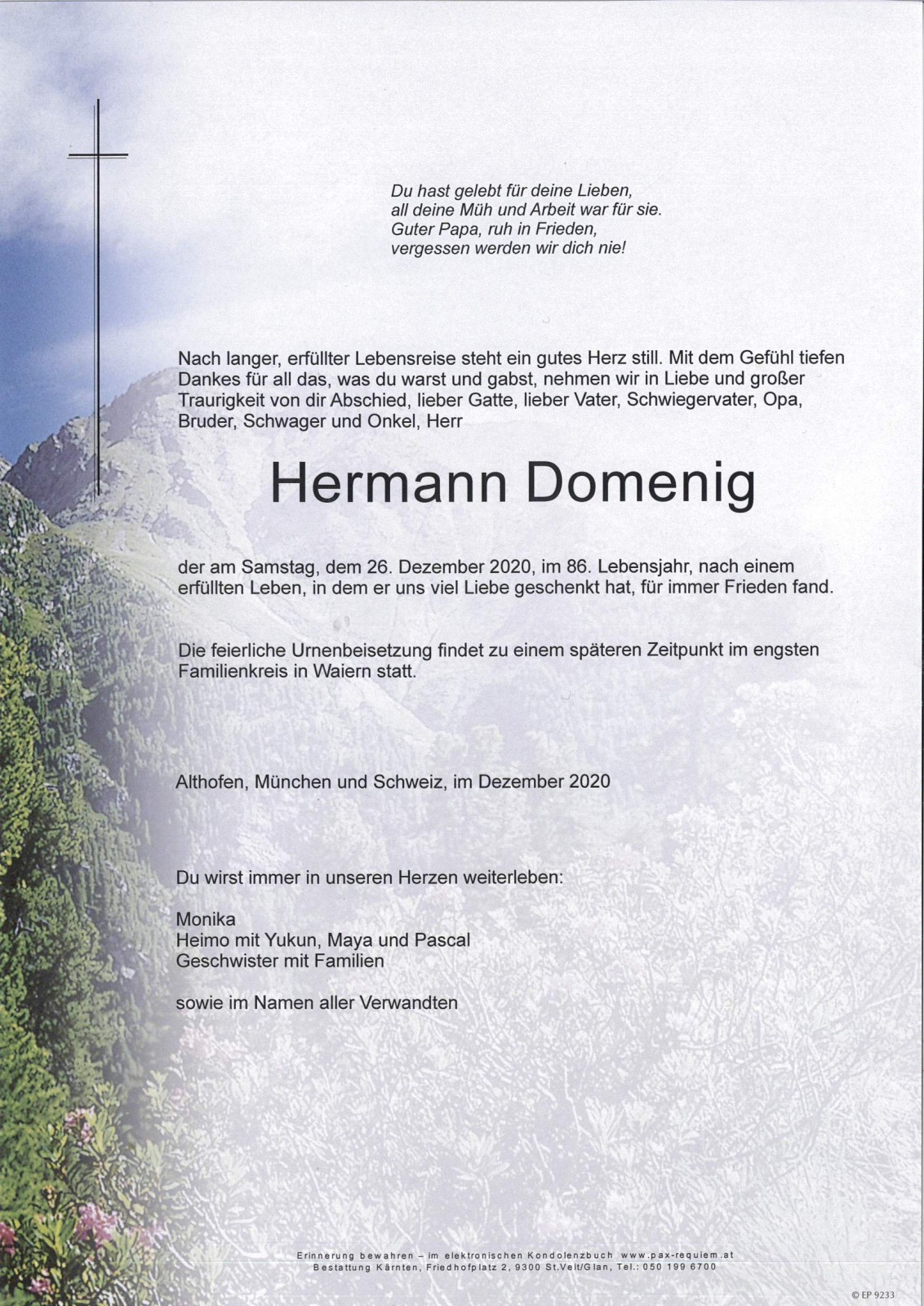 Parte Hermann Domenig