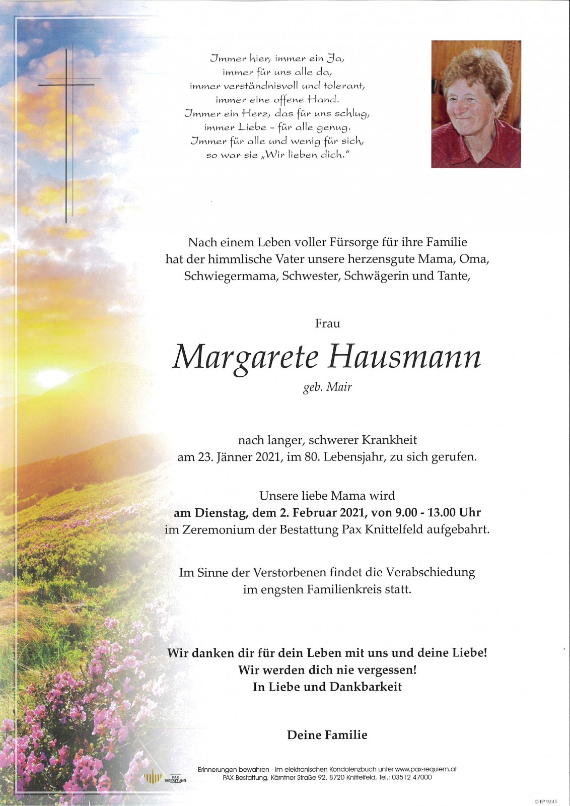 Parte Margarete Hausmann